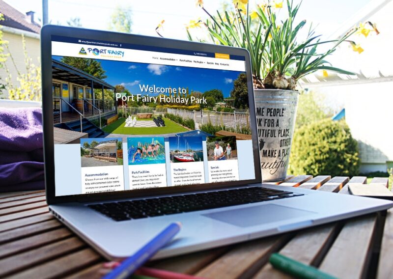 Port Fairy Holiday Park – Website Design